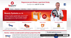 Desktop Screenshot of bs-sports.cz